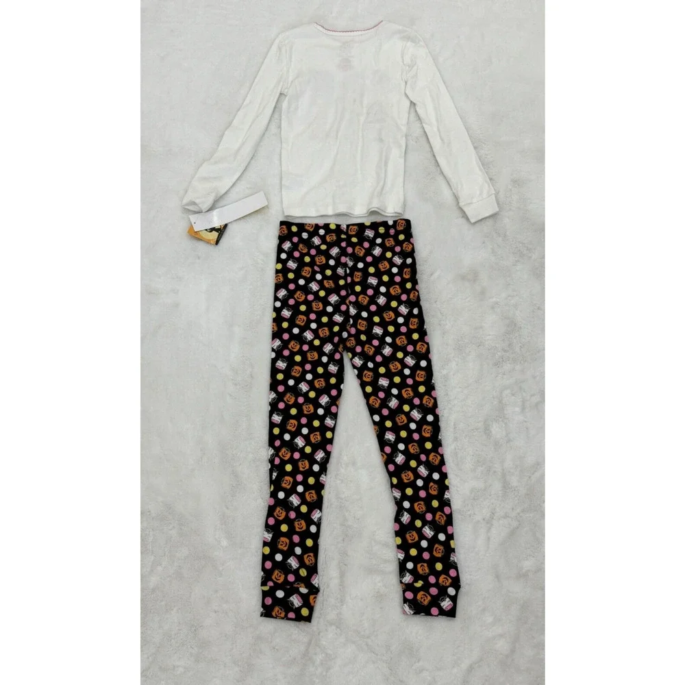 Spooky Night Girls Halloween Pajama Set Size 7 Fairy Unicorn Mermaid Long Sleeve